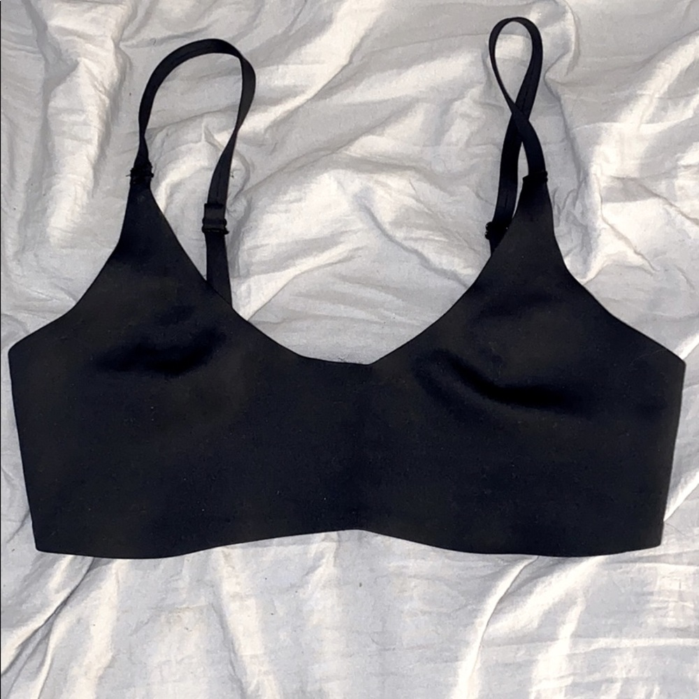 Free people black size small seamless bralette